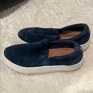 Women’s Navy Slip-On Shoes